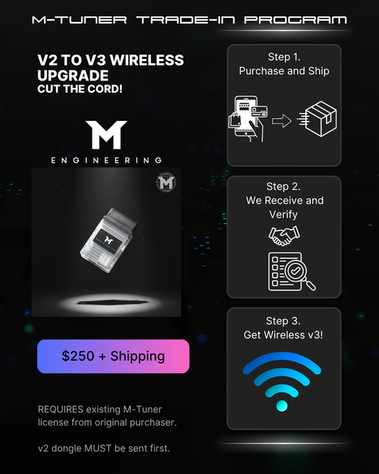 M-Tuner v2 to v3 (wireless) Trade-In Program