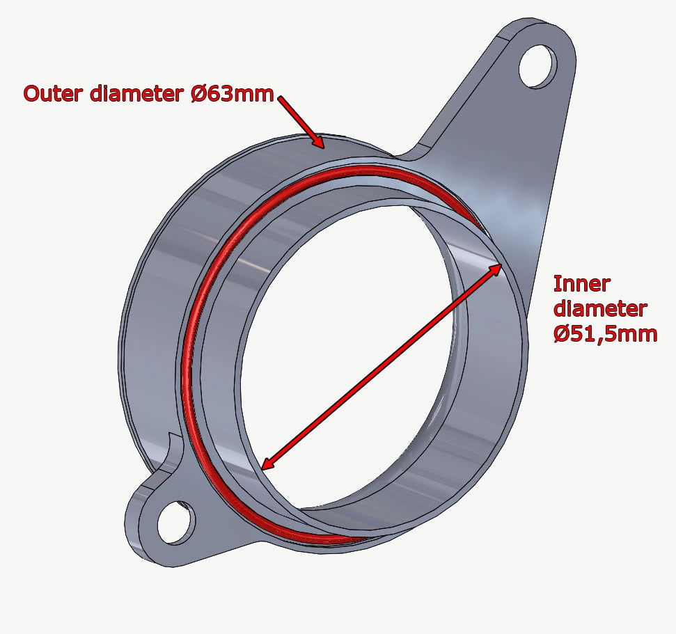 Do88 - Porsche 911 Turbo (991) 2013- Turbo inlet hoses