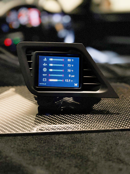 992 Carrera/Turbo M-Engineering x CanChecked Vent Gauge for LHD Cars