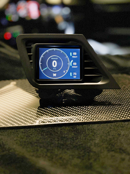 992 Carrera/Turbo M-Engineering x CanChecked Vent Gauge for LHD Cars