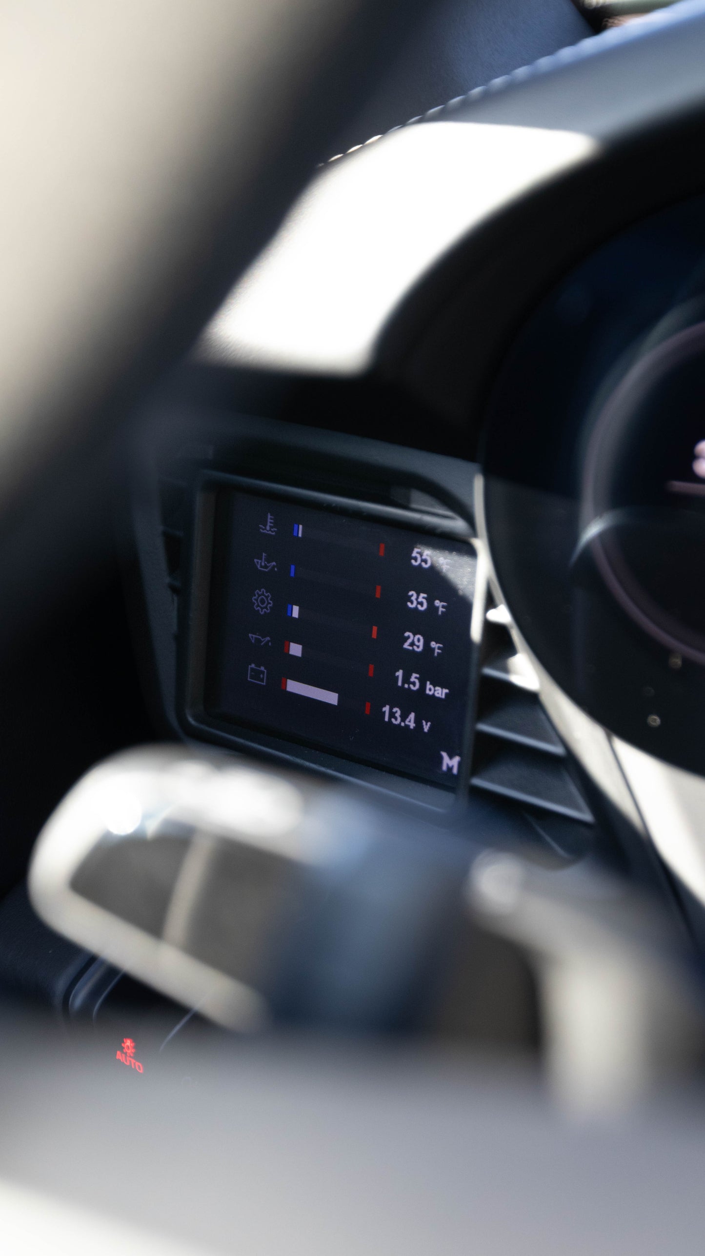 992 Carrera/Turbo M-Engineering x CanChecked Vent Gauge for LHD Cars