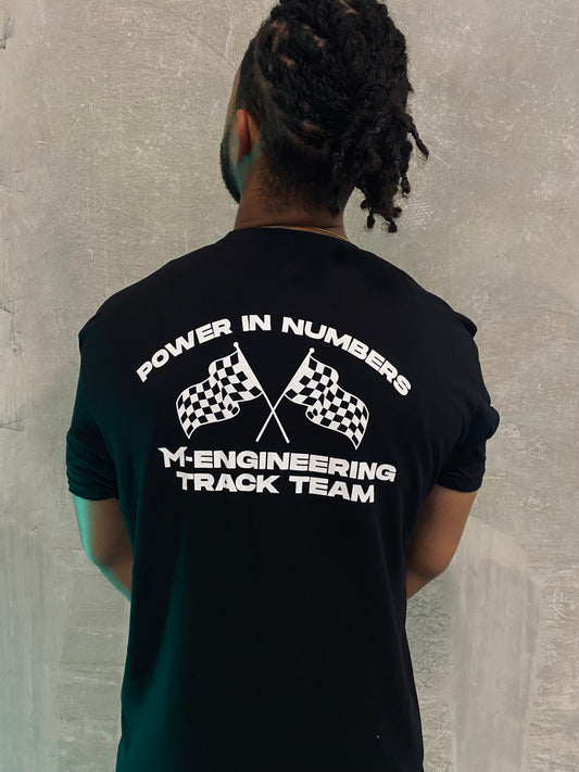 M-Engineering "Power in Numbers" Track Team T-Shirt