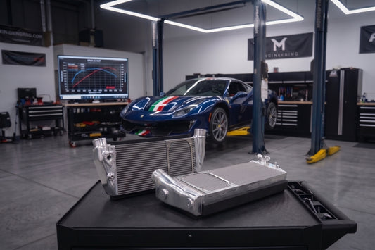 Ferrari 488 Pista M-Engineering Power Package (ECU Tune + Intercoolers)