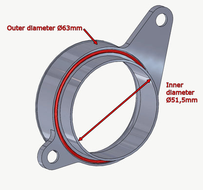 Do88 - Porsche 911 Turbo (991) 2013- Turbo inlet hoses