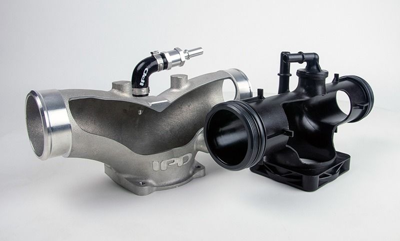 Down Shot Plenum IPD Plenums - 991.2 Carrera Base/T/S/GTS Plenum – M-Engineering