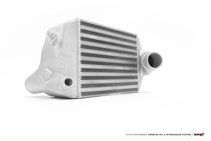 AMS Performance - ALPHA Porsche 991.2 Carrera Intercooler Kit With Carbon Fiber Shrouds