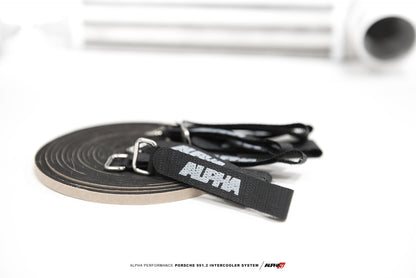 AMS Performance - ALPHA Porsche 991.2 Carrera Intercooler Kit With Carbon Fiber Shrouds