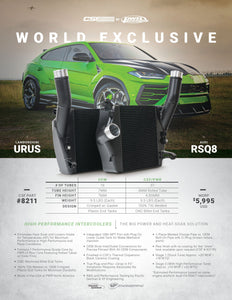 CSF Lamborghini Urus & Audi RSQ8 High-Performance Intercooler System